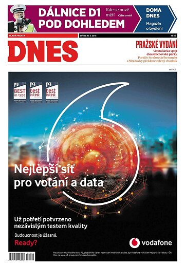 Obálka e-magazínu MF Dnes 30.5.2018