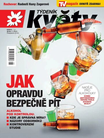 Obálka e-magazínu Týdeník Květy 8/2019