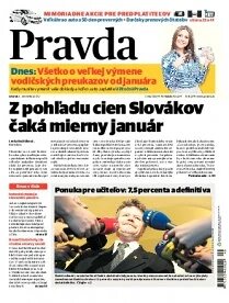 Obálka e-magazínu Pravda 4.12.2012