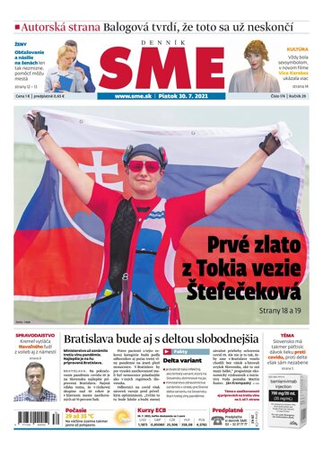 Obálka e-magazínu SME 30-7-2021