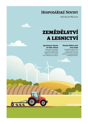 Obálka e-magazínu Hospodářské noviny - příloha 062 - 29.3.2022 Zemědělství a lesnictví