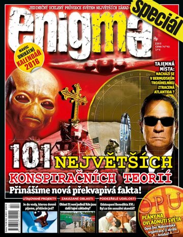 Obálka e-magazínu Enigma speciál 2/15