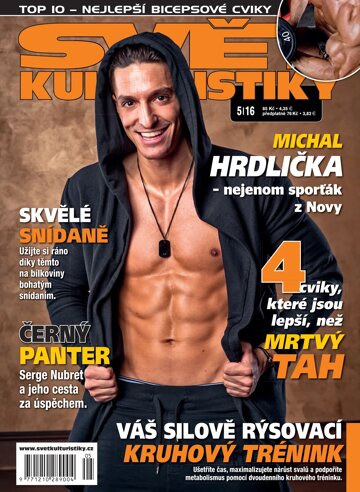 Obálka e-magazínu Svět Kulturistiky 5/2016