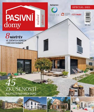 Obálka e-magazínu PASIVNÍ domy nulové -aktivní 2021