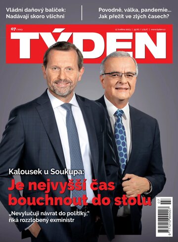 Obálka e-magazínu Týden 7/2023