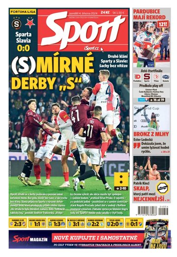 Obálka e-magazínu Sport 4.3.2024