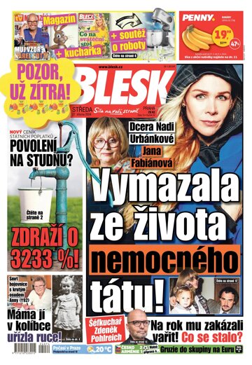 Obálka e-magazínu Blesk 27.3.2024