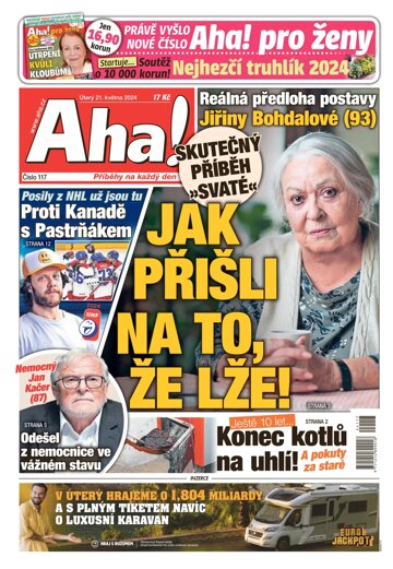 Obálka e-magazínu AHA! 21.5.2024