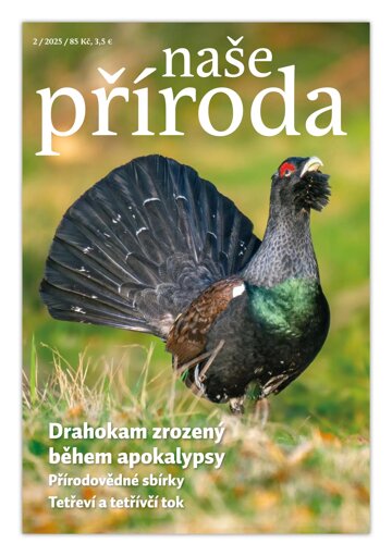 Obálka e-magazínu Naše příroda 2/2025