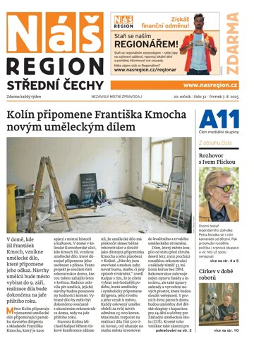 Obálka e-magazínu Náš Region - Střední Čechy 32/2025