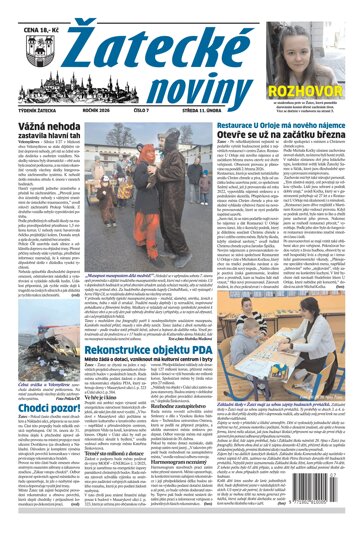 Obálka e-magazínu Žatecké noviny 7/26