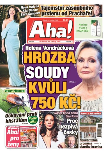 Obálka e-magazínu AHA! 24.4.2026