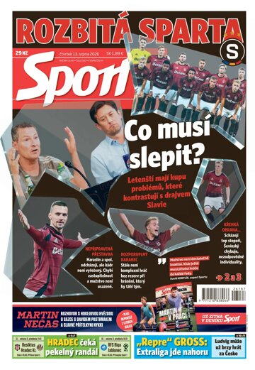 Obálka e-magazínu Sport 13.8.2026