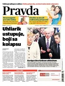 Obálka e-magazínu Pravda 3.11.2011