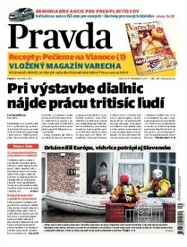 Obálka e-magazínu Pravda 6.12.2013