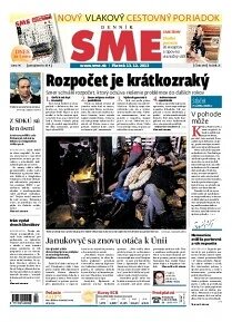 Obálka e-magazínu SME 13.12.2013