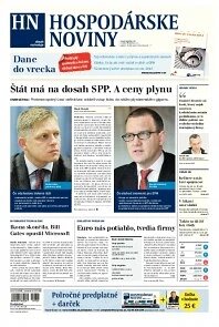 Obálka e-magazínu Hospodárske noviny 05.02.2014