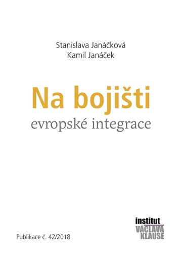 Obálka knihy Na bojišti evropské integrace