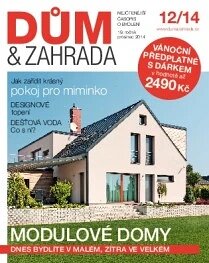 Obálka e-magazínu Dům a zahrada 12/2014