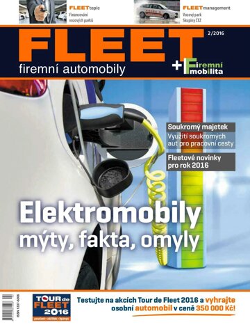 Obálka e-magazínu Ekonom 15 - 15.04.2016 - příloha Club 91 - Fleet časopis