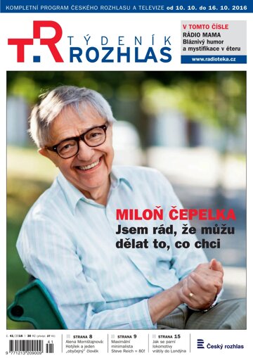 Obálka e-magazínu Týdeník Rozhlas 41/2016