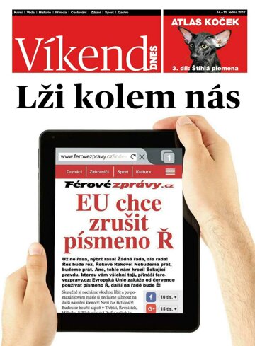 Obálka e-magazínu Víkend DNES Magazín - 14.1.2017