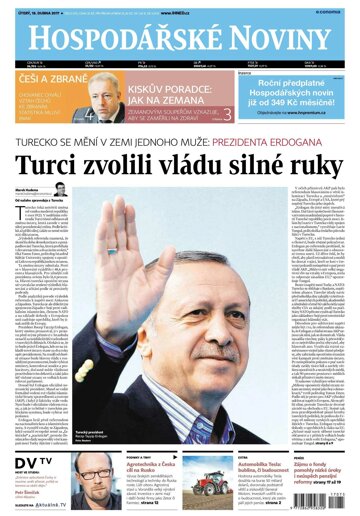 Obálka e-magazínu Hospodářské noviny 075 - 18.4.2017