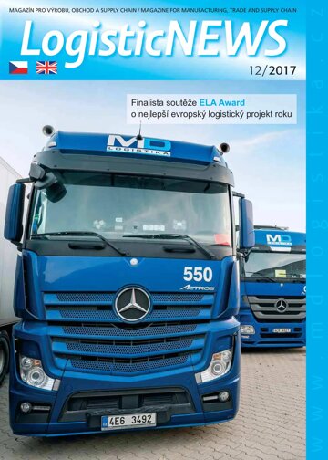 Obálka e-magazínu Logistic News 12/2017