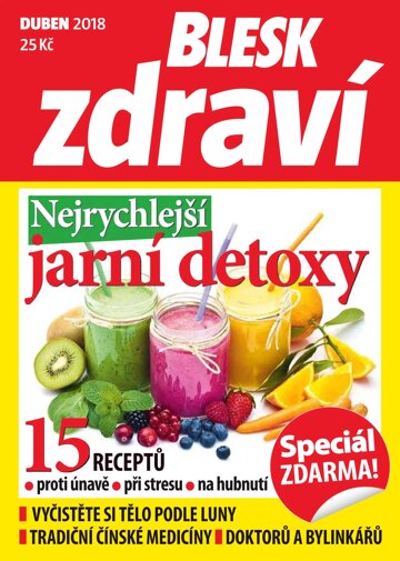 Obálka e-magazínu Příloha Blesk Zdraví 4/2018