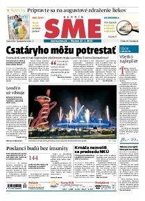 Obálka e-magazínu SME 27.7.2012