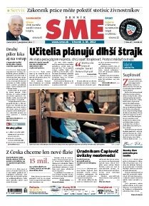 Obálka e-magazínu SME 2.10.2012
