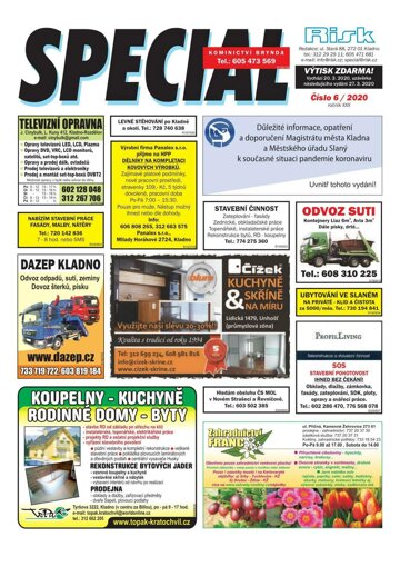 Obálka e-magazínu Special 6/2020