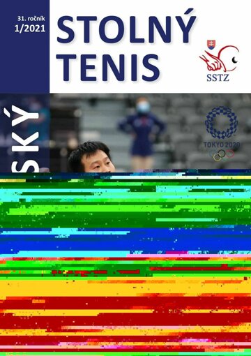 Obálka e-magazínu Slovenský stolný tenis 1/2021