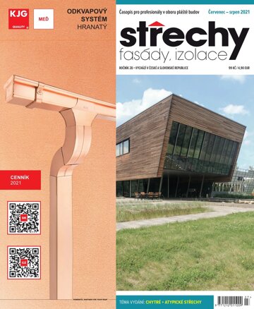 Obálka e-magazínu Střechy-Fasády-Izolace 7-8/2021