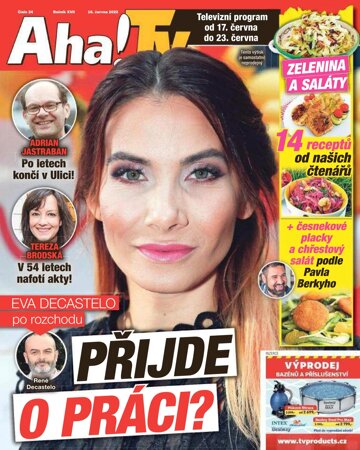 Obálka e-magazínu Příloha AHA! s TV magazínem - 16.6.2022