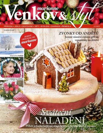 Obálka e-magazínu Marianne Venkov a Styl 12/2022