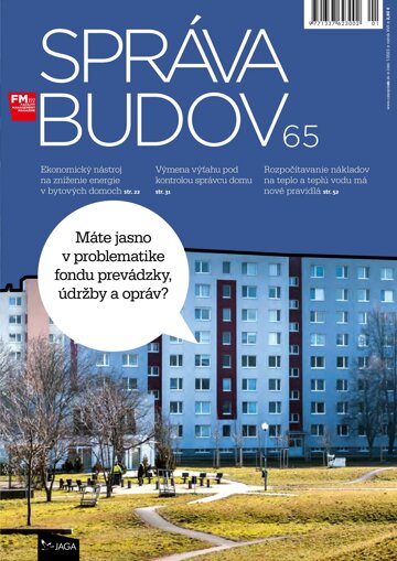 Obálka e-magazínu Správa budov 1/2023