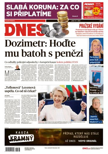 Obálka e-magazínu MF Dnes 19.7.2024