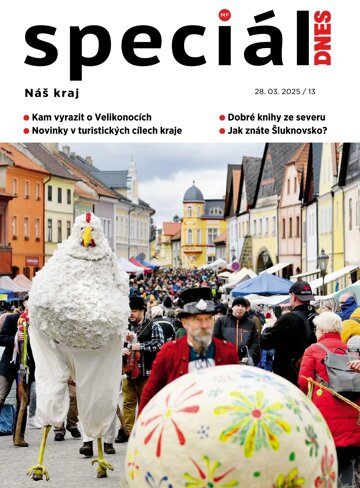 Obálka e-magazínu Magazín DNES SPECIÁL Severní Čechy - 28.3.2025