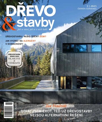 Obálka e-magazínu DŘEVO&stavby č 3/2025