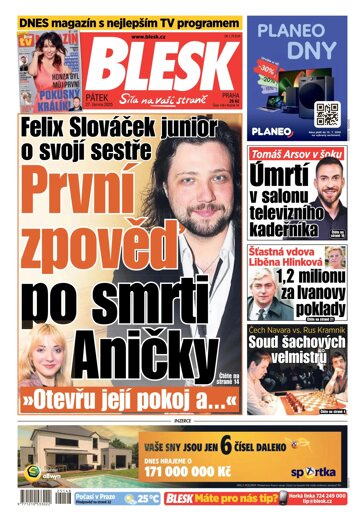 Obálka e-magazínu Blesk 27.6.2025