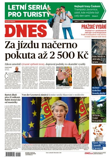 Obálka e-magazínu MF Dnes 11.7.2025