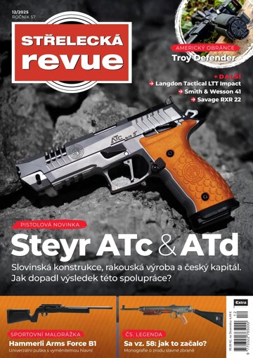 Obálka e-magazínu Střelecká revue 12/2025