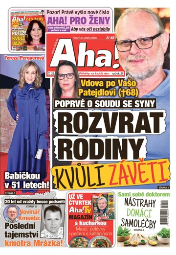 Obálka e-magazínu AHA! 27.1.2026