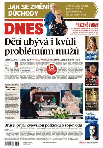 Obálka e-magazínu MF Dnes 24.4.2026