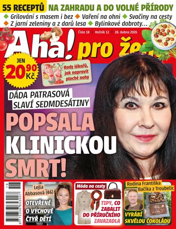 Obálka e-magazínu AHA! pro ženy 18/2026