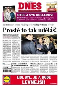 Obálka e-magazínu MF Dnes 22.5.2014