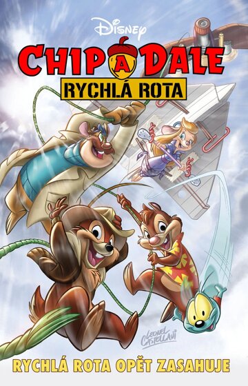 Obálka knihy Chip a Dale - Rychlá rota opět zasahuje