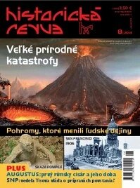 Obálka e-magazínu Historická Revue august 2014