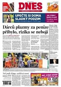 Obálka e-magazínu MF Dnes 6.10.2014